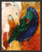 Paepae di Gauguin, uccello simile al Pollo Sultano